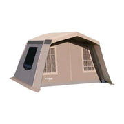 TREKKA Travel Inflatable Camping Tent with 11 Sq. m Spacious Interior - Fast Setup, Includes Air Pump, Lightweight Outdoor Shelter - Grey