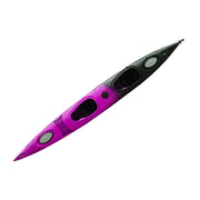 TREKKA 2-Person Inflatable Kayak Eco-Friendly LLDPE Durable Design Adjustable Footrests Ideal for Lakes & Rivers - Blue