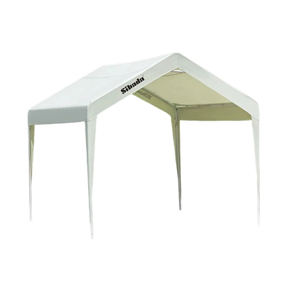 TREKKA Outdoor Pop-Up Gazebo - 3x3m Canopy Only, Reinforced Steel Frame, Waterproof & UV-Resistant Fabric, Wind-Stable Structure, Quick Assembly - Ivory White