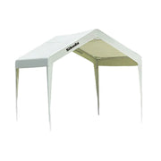 TREKKA Outdoor Pop-Up Gazebo - 3x3m Canopy Only, Reinforced Steel Frame, Waterproof & UV-Resistant Fabric, Wind-Stable Structure, Quick Assembly - Ivory White