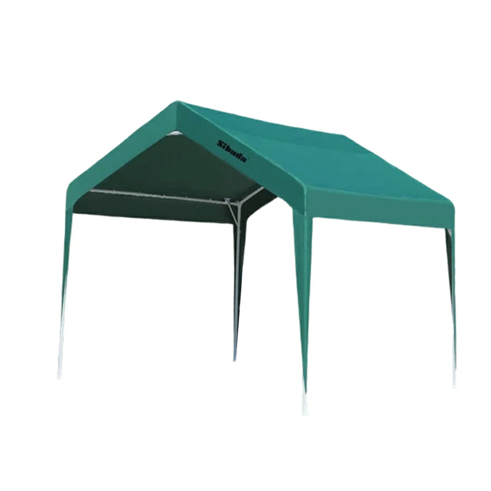 TREKKA Outdoor Pop-Up Gazebo - 3x3m Canopy Only, Reinforced Steel Frame, Waterproof & UV-Resistant Fabric, Wind-Stable Structure, Quick Assembly - Green