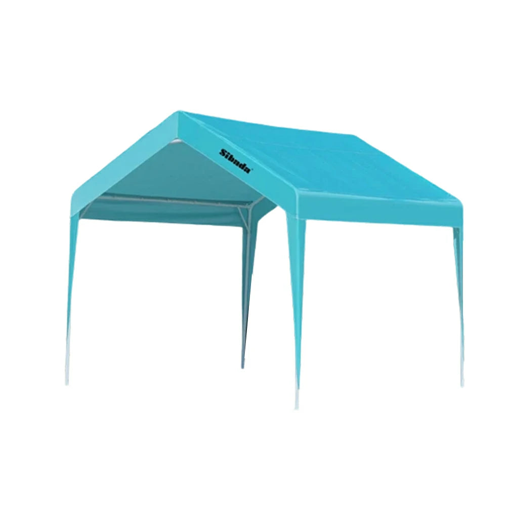 TREKKA Outdoor Pop-Up Gazebo - 3x3m Canopy Only, Reinforced Steel Frame, Waterproof & UV-Resistant Fabric, Wind-Stable Structure, Quick Assembly - Blue