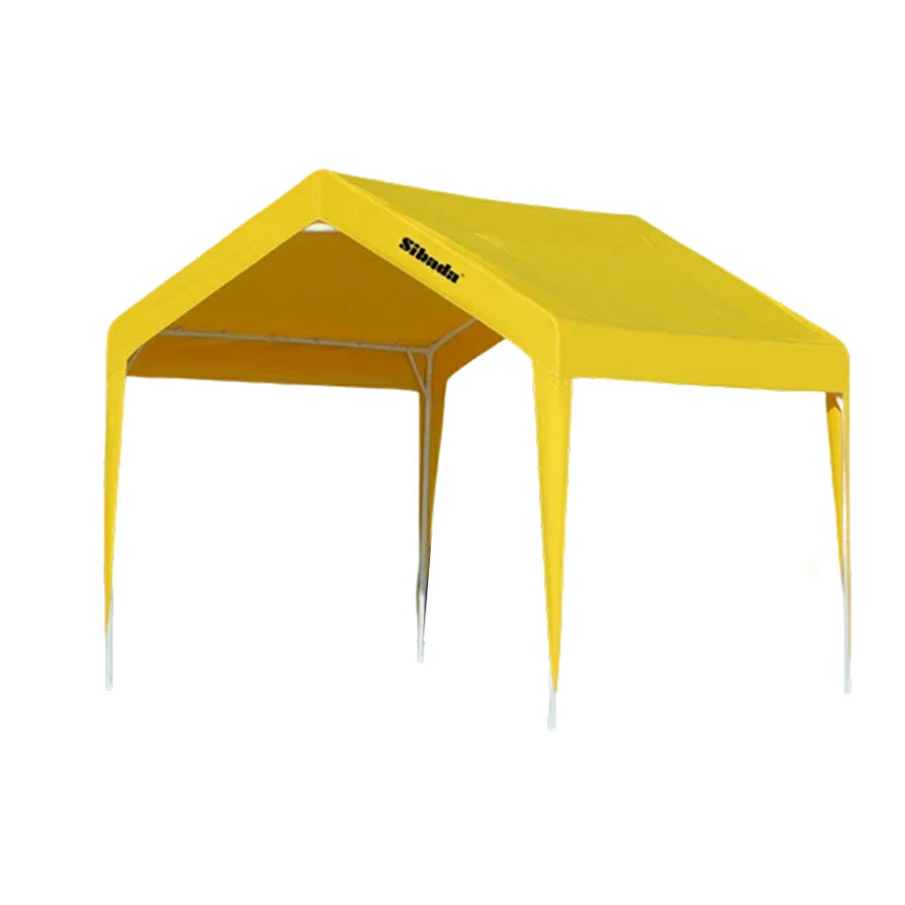 TREKKA Outdoor Pop-Up Gazebo - 3x3m Canopy Only, Reinforced Steel Frame, Waterproof & UV-Resistant Fabric, Wind-Stable Structure, Quick Assembly - Yellow