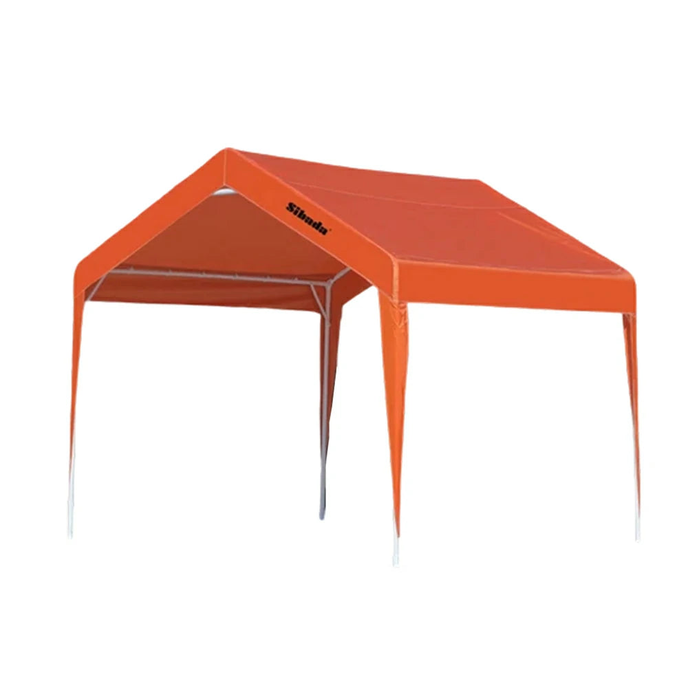 TREKKA Outdoor Pop-Up Gazebo - 3x3m Canopy Only, Reinforced Steel Frame, Waterproof & UV-Resistant Fabric, Wind-Stable Structure, Quick Assembly - Orange