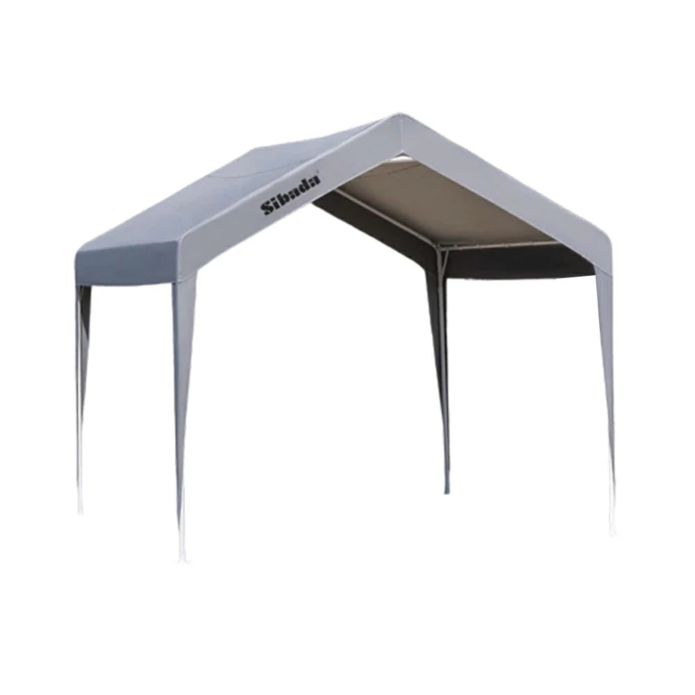 TREKKA Outdoor Pop-Up Gazebo - 3x3m Canopy Only, Reinforced Steel Frame, Waterproof & UV-Resistant Fabric, Wind-Stable Structure, Quick Assembly - Grey