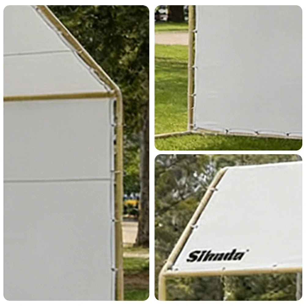 TREKKA Outdoor Pop-Up Gazebo 2/3m Canopy with Reinforced Steel Frame, Waterproof & UV-Resistant Fabric, Wind-Stable Structure, Quick Assembly - White