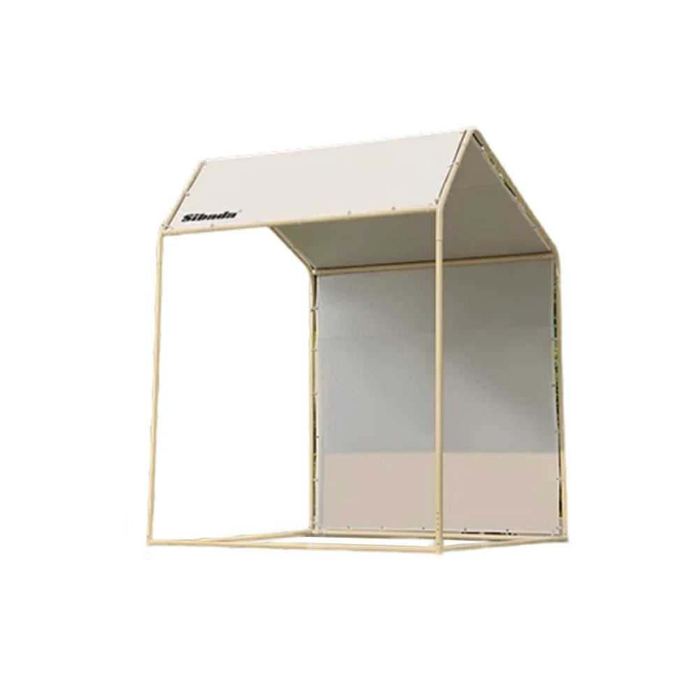 TREKKA Outdoor Pop-Up Gazebo 2/3m Canopy with Reinforced Steel Frame, Waterproof & UV-Resistant Fabric, Wind-Stable Structure, Quick Assembly - Beige