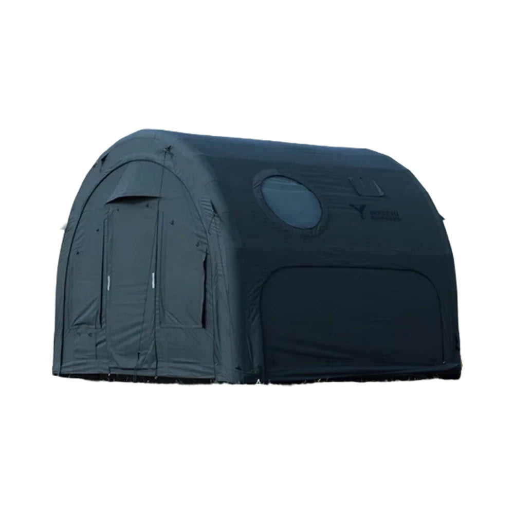 TREKKA Wormhole Inflatable Camping Tent - Windproof, Waterproof, Spacious Interior, Quick Setup for All-Season Outdoor Use - Shadow Grey