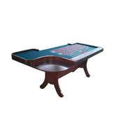 VERSA 240cm Length Roulette Table Home Game Rooms Private Events - Blue