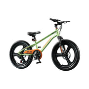 VOLTUS 18/20/22 Kids' Bike - Gear & Single-Speed Options, Integrated Wheels - Green