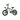 VOLTUS 14/18/22 Inch Children's Bicycle Foot Support & Training Wheels CNC Double-Layer Knife Ring - Green
