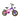 VOLTUS 14/18/22 Inch Children's Bicycle Foot Support & Training Wheels Magnesium Alloy Integrated Wheel - Pink&Purple