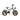 VOLTUS 14/18/22 Inch Children's Bicycle Foot Support & Training Wheels Upgraded Magnesium Alloy Integrated Wheel - Green