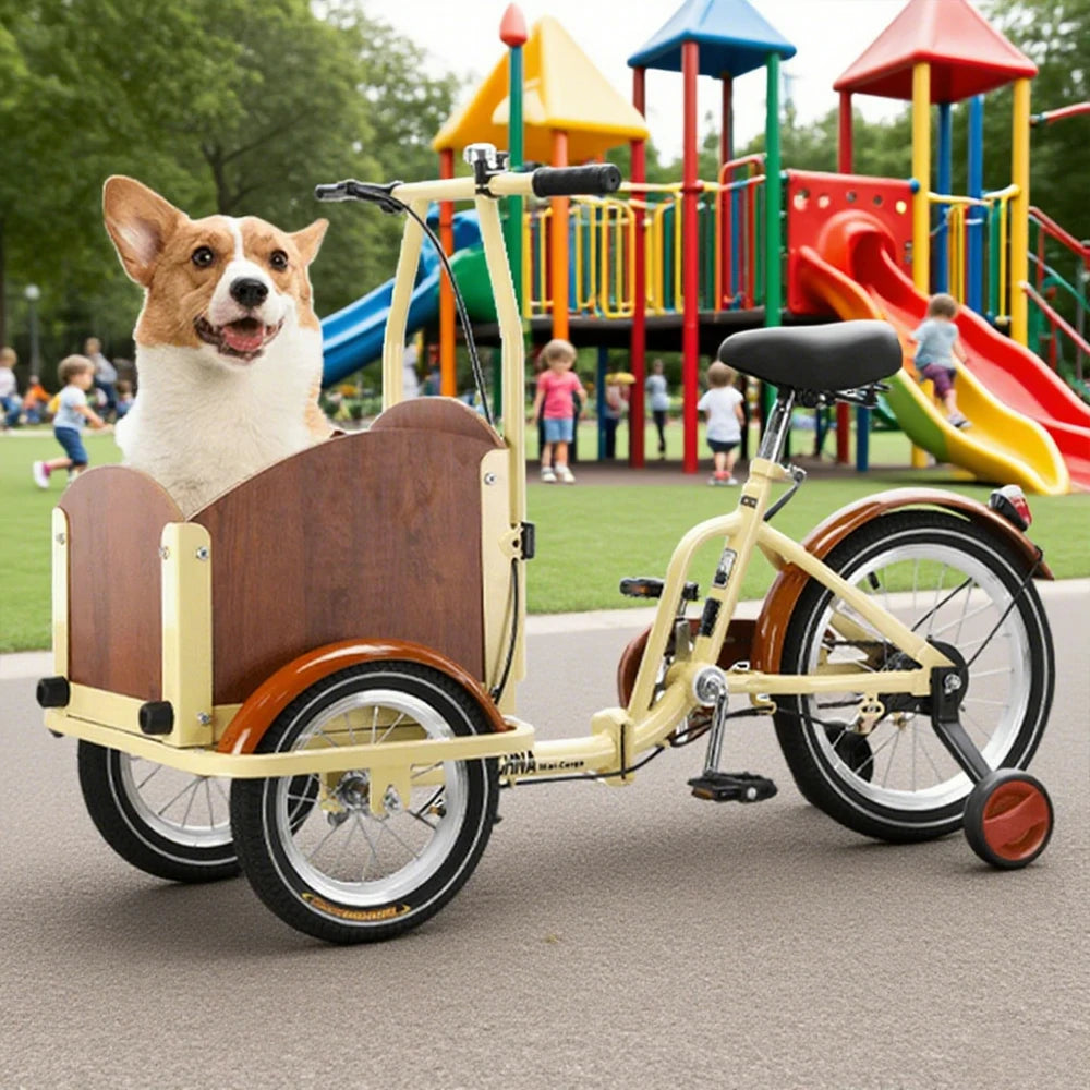 VOLTUS Children's Reverse Riding Bicycle Single Speed Safety Wheel Edition - Yellow