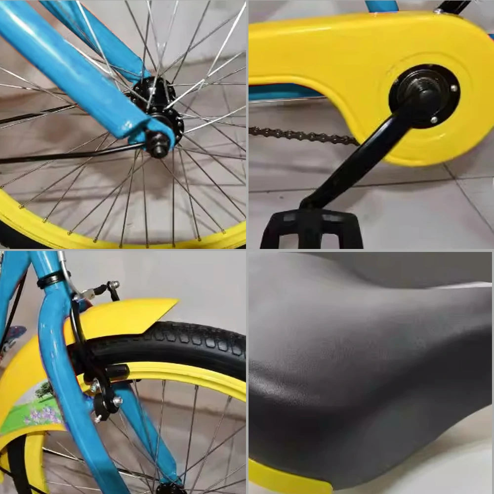 VOLTUS 3-Seater/4-Seater Three Person Bicycle Sightseeing Bike-Blue/Red/Green