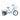 VOLTUS Adult Three Wheel Bicycle Variable Speed Upgraded Seat Comfort Tire Reinforcement-Red/Blue/Silvery