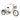 VOLTUS Adult Tricycle Shock-Absorbing Front Fork Comfortable Red/Silver/Beige