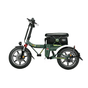 VOLTUS Foldable Electric Scooter, 48V55AH Battery, Hydraulic Suspension, Aviation-Grade Alloy Frame, Vacuum Tyres, Waterproof Motor - Green