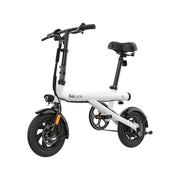 VOLTUS Folding Electric Bike 36V250W Brushless Motor Carbon Steel Frame Dual Disc Brakes Long-Range Battery with Comfort Saddle Upgrade
