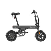 VOLTUS Folding Electric Bike 36V250W Brushless Motor Aluminium Alloy Frame Dual Disc Brakes with Upgraded Comfort Saddle Design - Black