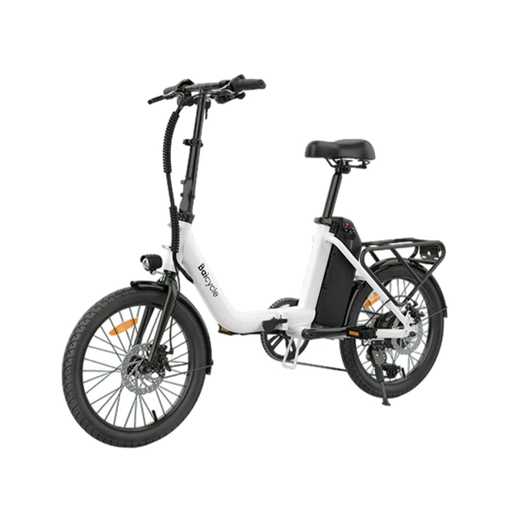 VOLTUS Folding Electric Bike 36V400W High-Torque Brushless Motor Aluminium Alloy Body 20-Inch Tyres with Shimano 6-Speed and 11Ah Power Pack