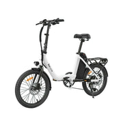 VOLTUS Folding Electric Bike 36V400W High-Torque Brushless Motor Aluminium Alloy Body 20-Inch Tyres with Shimano 6-Speed and 11Ah Power Pack