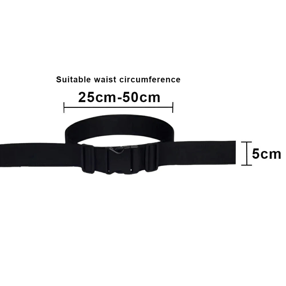 VOLTUS Single Kids Tricycle Safety Strap Full-Wrap Secure Support High-Strength Webbing No-Drill Installation Adjustable Fit - Black