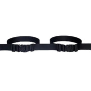 VOLTUS Double Kids Tricycle Safety Strap Full-Wrap Secure Support High-Strength Webbing No-Drill Installation Adjustable Fit - Black