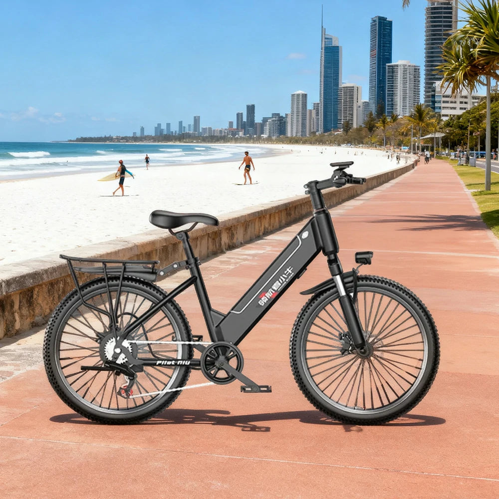 VOLTUS Electric Scooter Bike Powerful 48V 6/10/20A Brushless Motor Automotive-Grade Battery High-Carbon Steel Frame Multi-Mode Shifting with ABS Disc Brakes