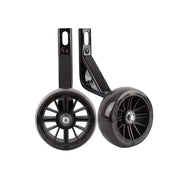 VOLTUS Kids Bicycle Training Wheels Smooth Quiet Rolling Reinforced Steel Bracket Stable Balance Support for 16/18/20 Inch Bikes - Black