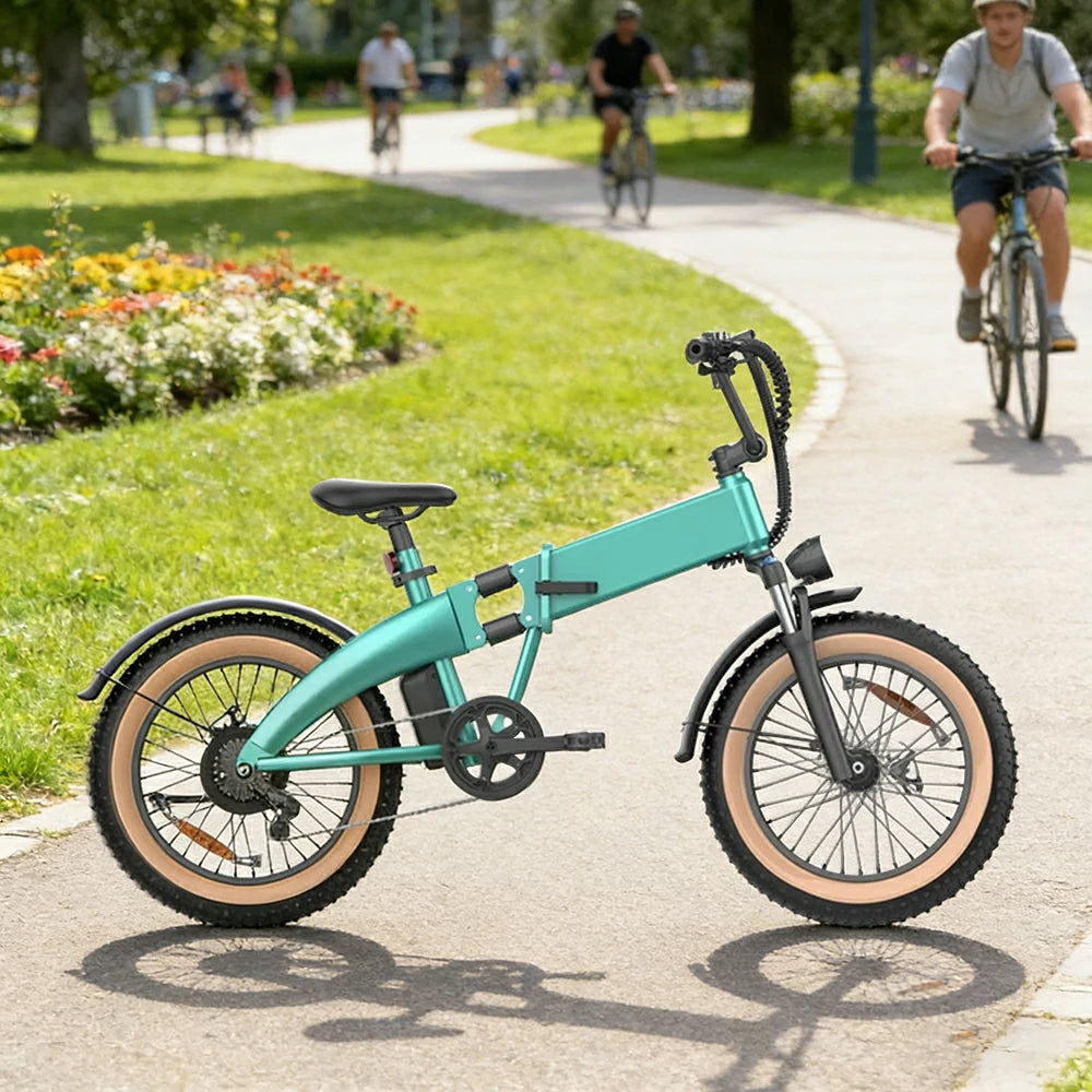 Leaf Living Foldable Electric Scooter, Dual Suspension, IPX4 Water Resistant, Steel Frame, Compact Travel Design