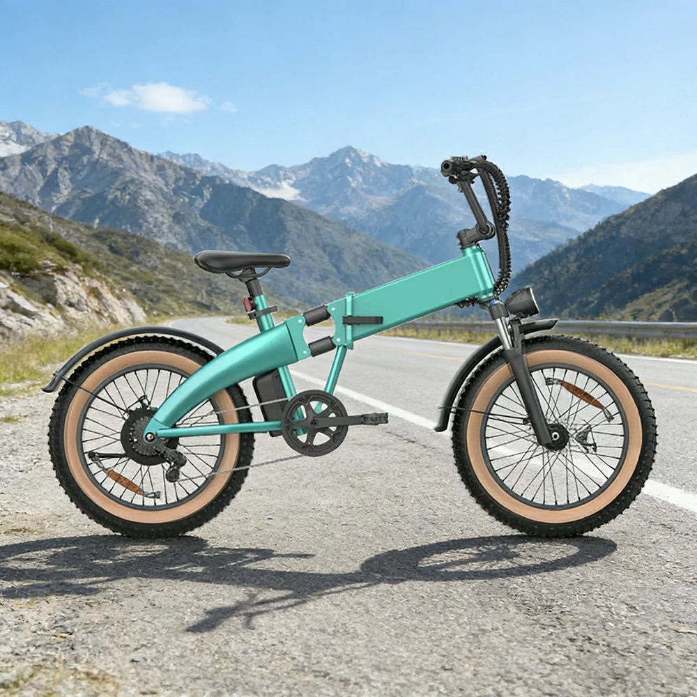 Leaf Living Foldable Electric Scooter, Dual Suspension, IPX4 Water Resistant, Steel Frame, Compact Travel Design