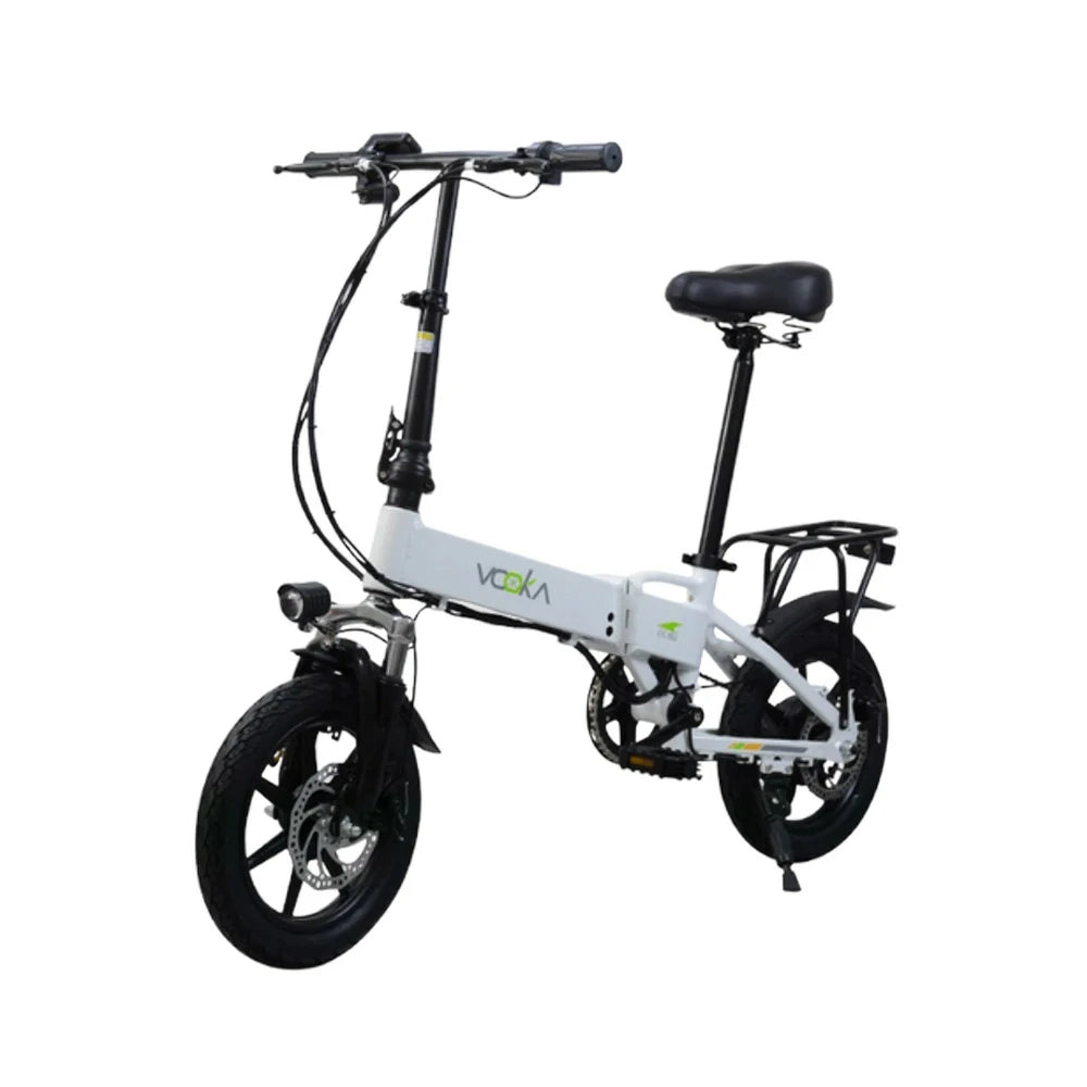 VOLTUS Electric Scooter 48V11A Battery Aluminum Frame 30km Electric, 70km Assisted, Ergonomic, Remote Unlock - White