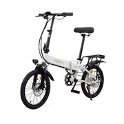 VOLTUS Electric Scooter 48V 7/11A Lithium Battery Aluminum Frame 30/40km Electric Range, 70/90km Assisted Range, Ergonomic Design - White