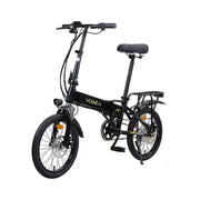 VOLTUS Electric Scooter 48V 7/11A Lithium Battery Aluminum Frame 30/40km Electric Range, 70/90km Assisted Range, Ergonomic Design - Black