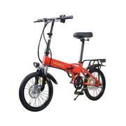 VOLTUS Electric Scooter 48V11A 18-inch Tires Lithium Battery Aluminum Frame 40km Electric Range, 90km Assisted Range, Ergonomic Design - Red