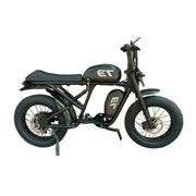 VOLTUS Z02 Electric Bike 48V13Ah 500W Fat Tyre Retro-Style E-Bike Durable Steel Frame - Black