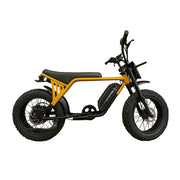 VOLTUS Z03 Electric Bike 48V13Ah 500W Fat Tyre Retro-Style E-Bike Durable Steel Frame - Yellow
