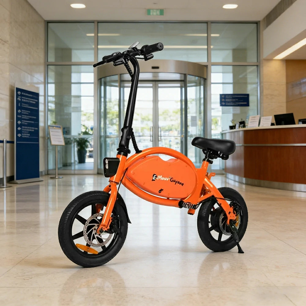 VOLTUS Electric Bike, 350W Brushless Motor, Dual Suspension, Carbon Steel Frame, Puncture-Resistant Tyres & Long-Range Battery