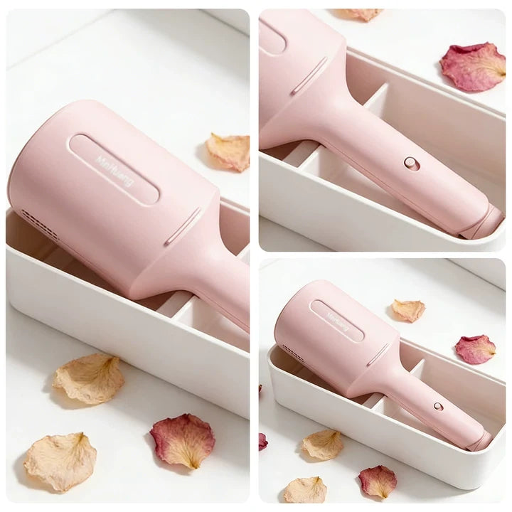 NEVORA Triple Barrel Hair Curler Fast Styling with Negative Ion Technology Ceramic Glaze Heat Resistant Design