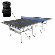 ARIX Adjustable 50mm Table Legs 4pcs - Level & Stable Support - Heavy-Duty Metal - Ideal Replacement for Indoor Table Tennis
