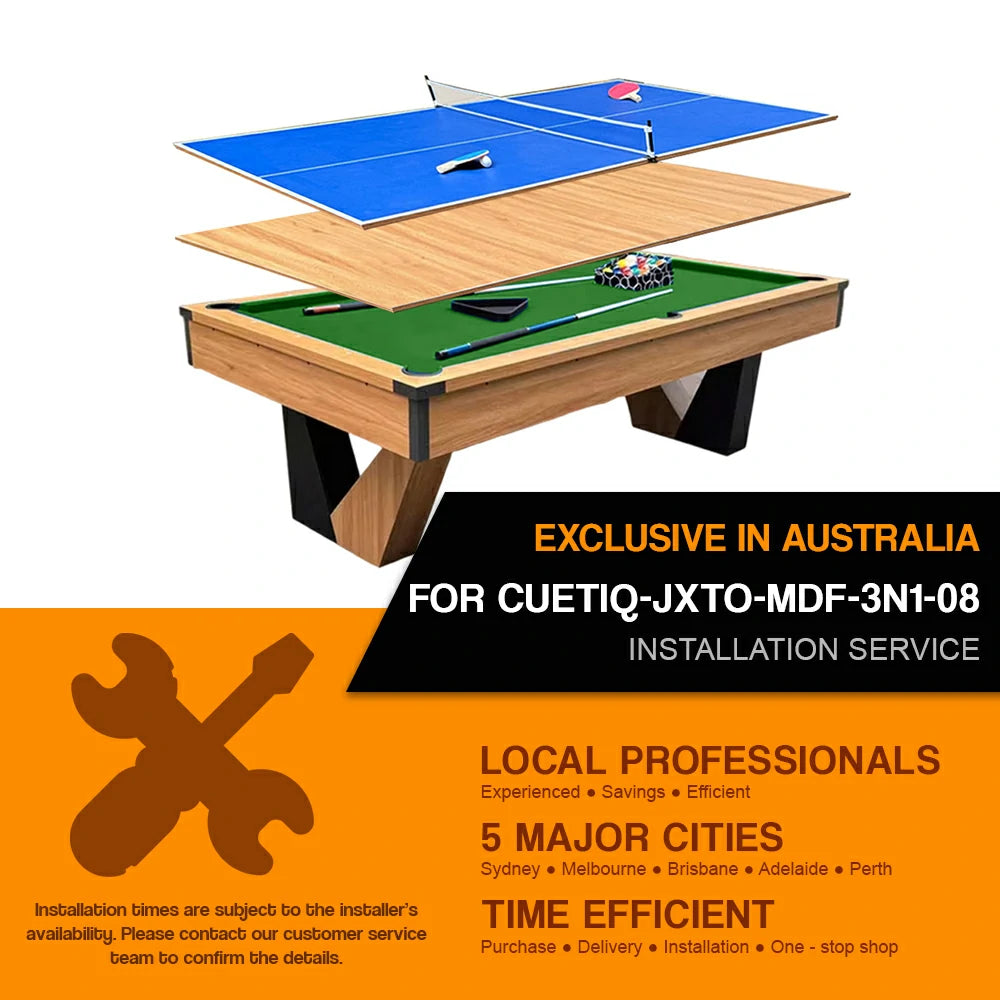 Installation Service For :  CUETIQ-JXTO-MDF-3N1-08