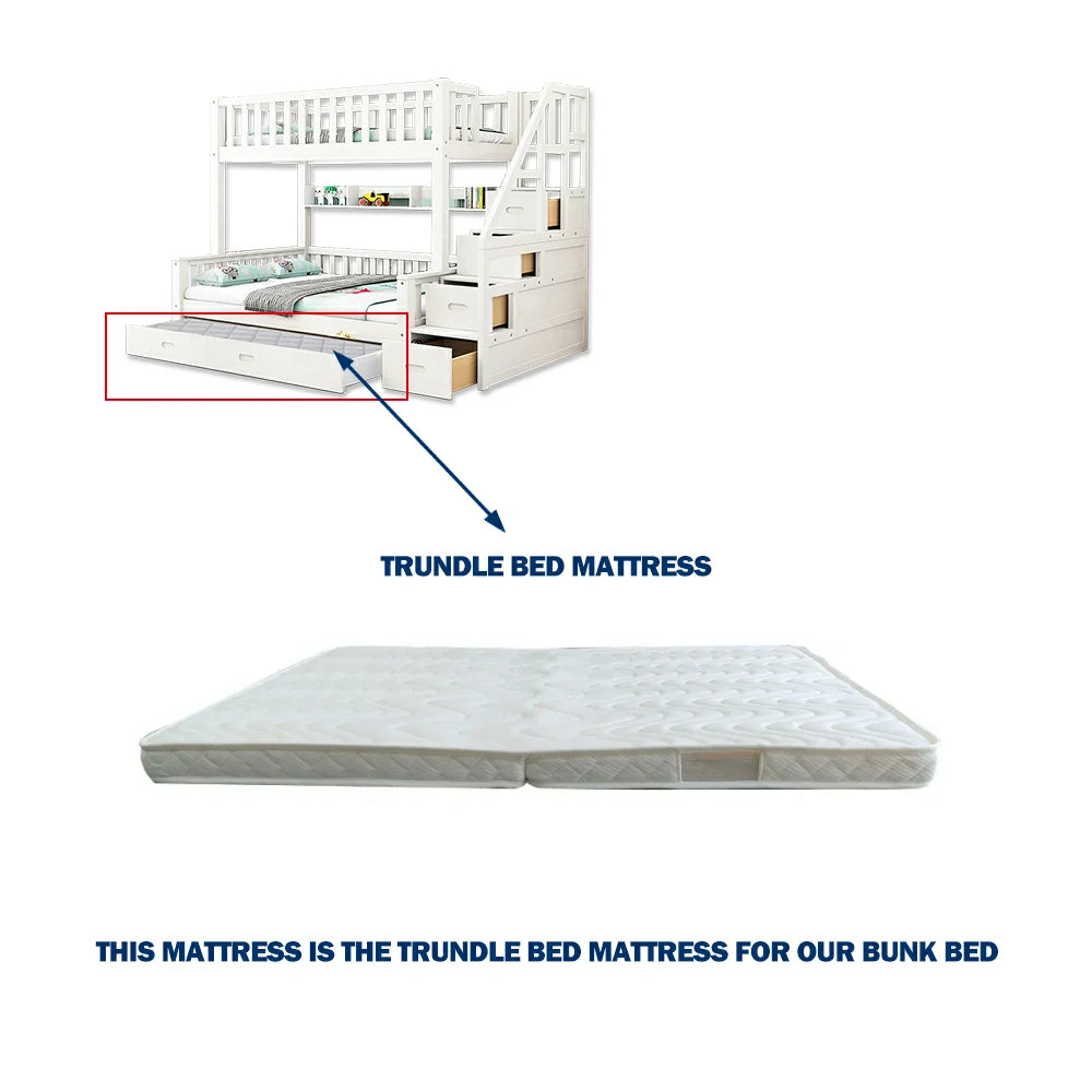 LIVARA 10cm Foldable Latex Mattress – Designed for Trundle Beds Under Bunk Beds, Comfortable & Space-Saving