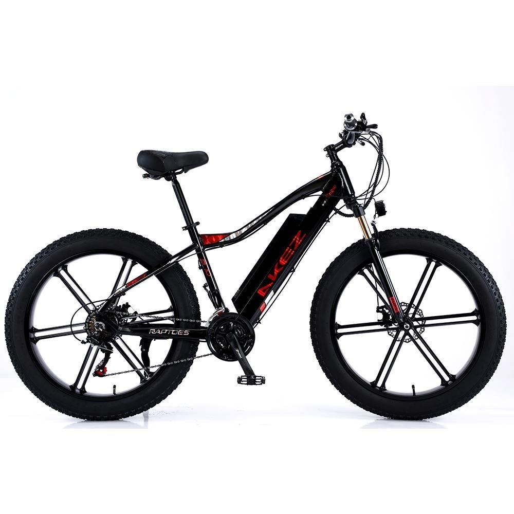 VOLTUS 750W 48V ML1P Snow Bicycle 26-inches Beach Electric Bike Motorized eBike Battery