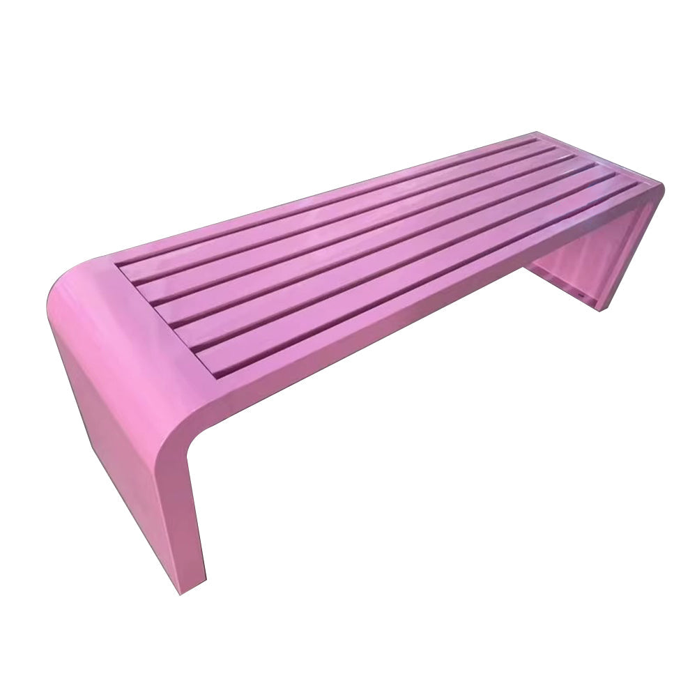 SOLARA 1m/1.2m/1.5m Galvanized Steel Outdoor Bench