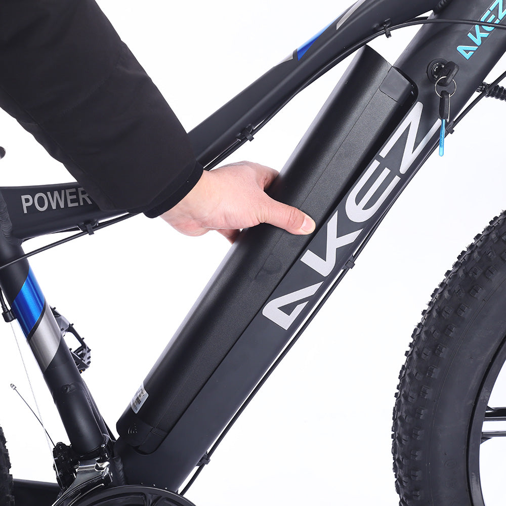 VOLTUS Cruiser Snow Motorized Bicycle Beach Electric Bike eBike 26-inch Battery