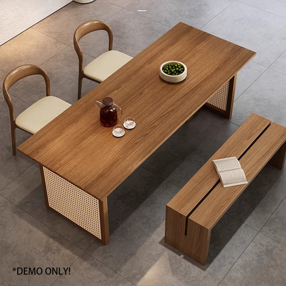 LIVARA 140/180/240CM Length Solid Wood Dining Table/Chair/Bench Pine Wood
