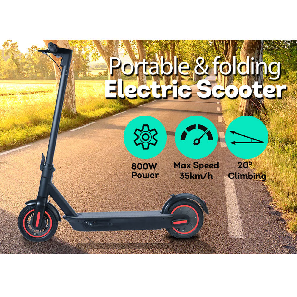 M365 MAX Electric Scooter Foldable Motorised Scooters Black 10 Inches 50KM