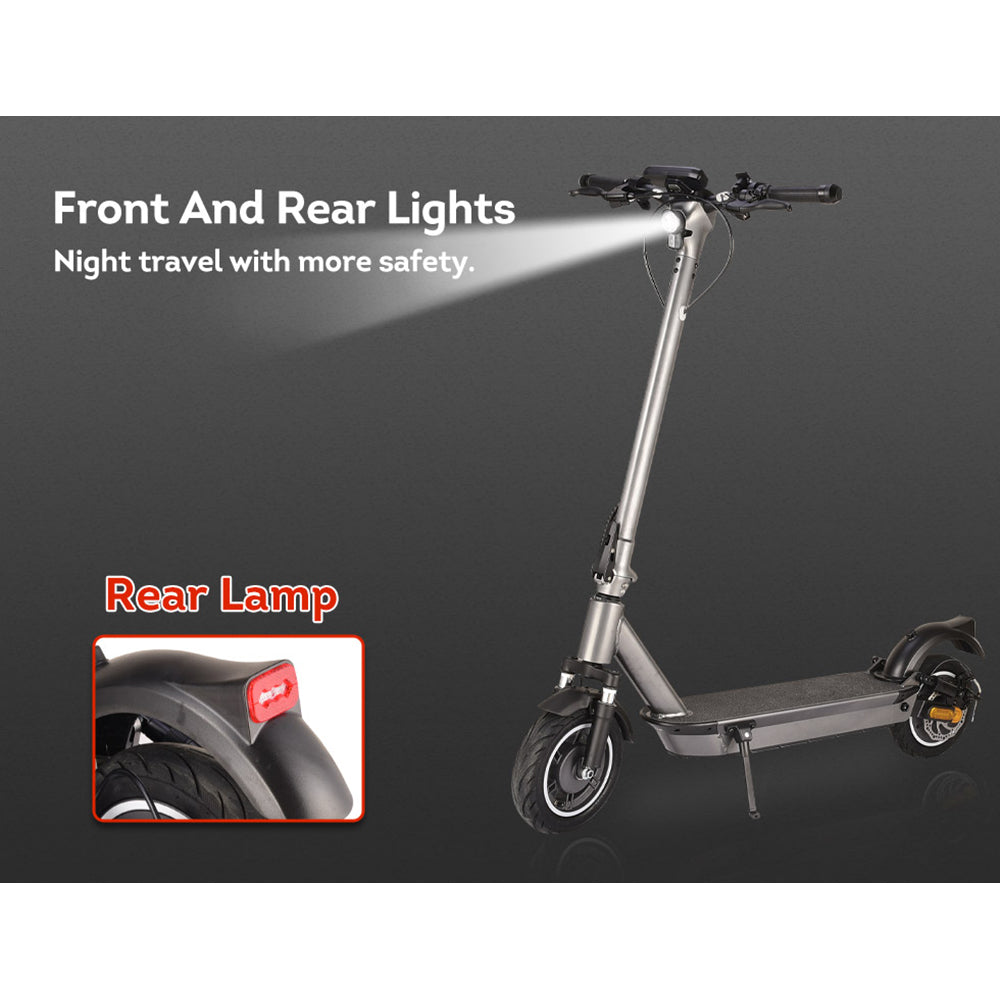 GLIDER A3C 1000W 48V 12.5AH Electric Scooter Foldable Portable E-Scooter - Titanium Grey