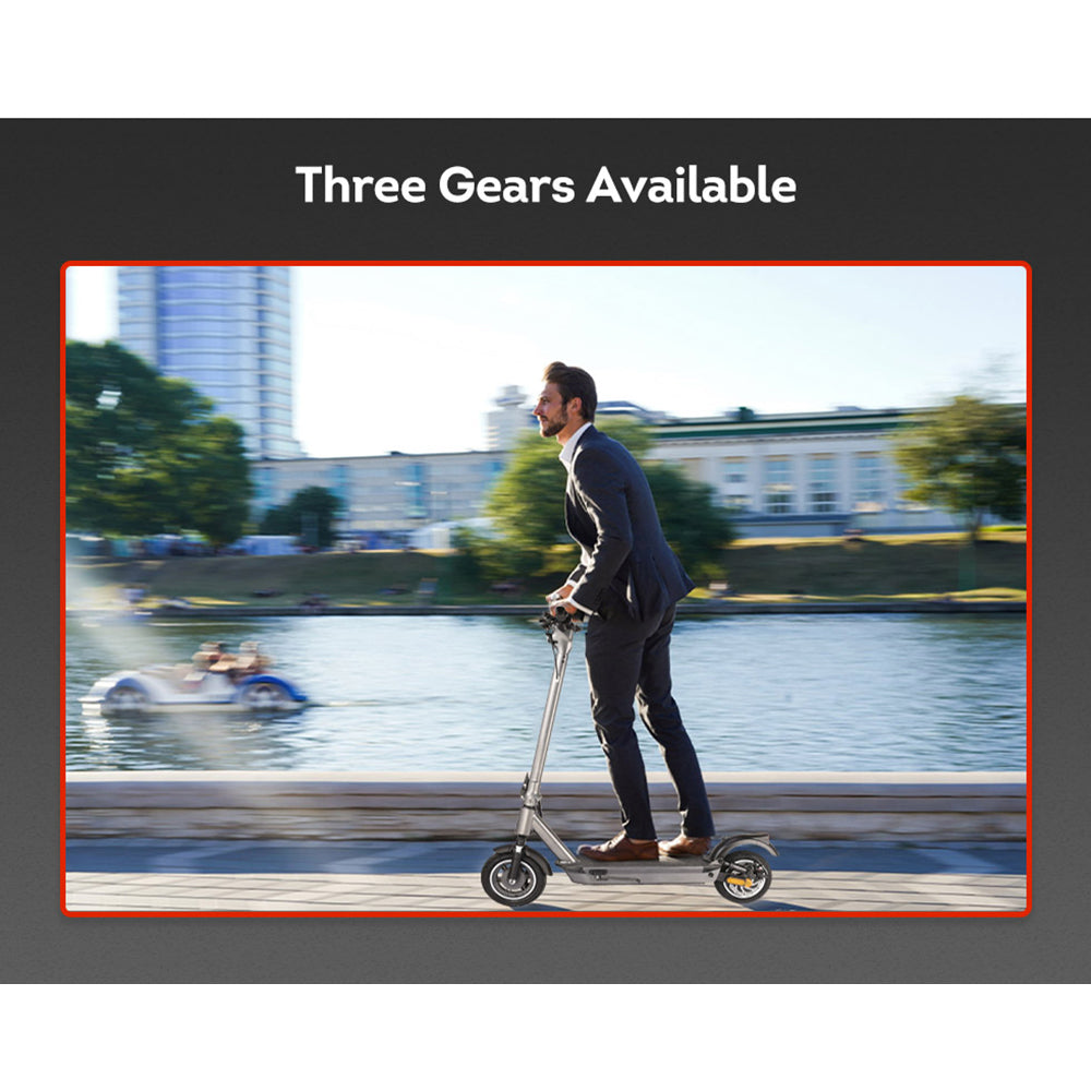 GLIDER A3C 1000W 48V 12.5AH Electric Scooter Foldable Portable E-Scooter - Titanium Grey